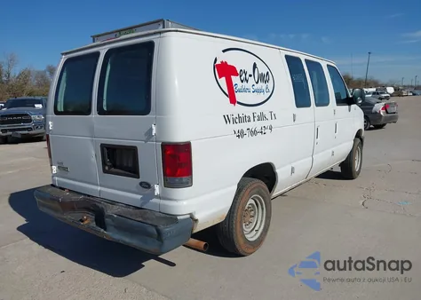 2008 Ford E-150 Commercial/Recreational z USA, uszkodzony, nr VIN 1FTNE14W48DA51758